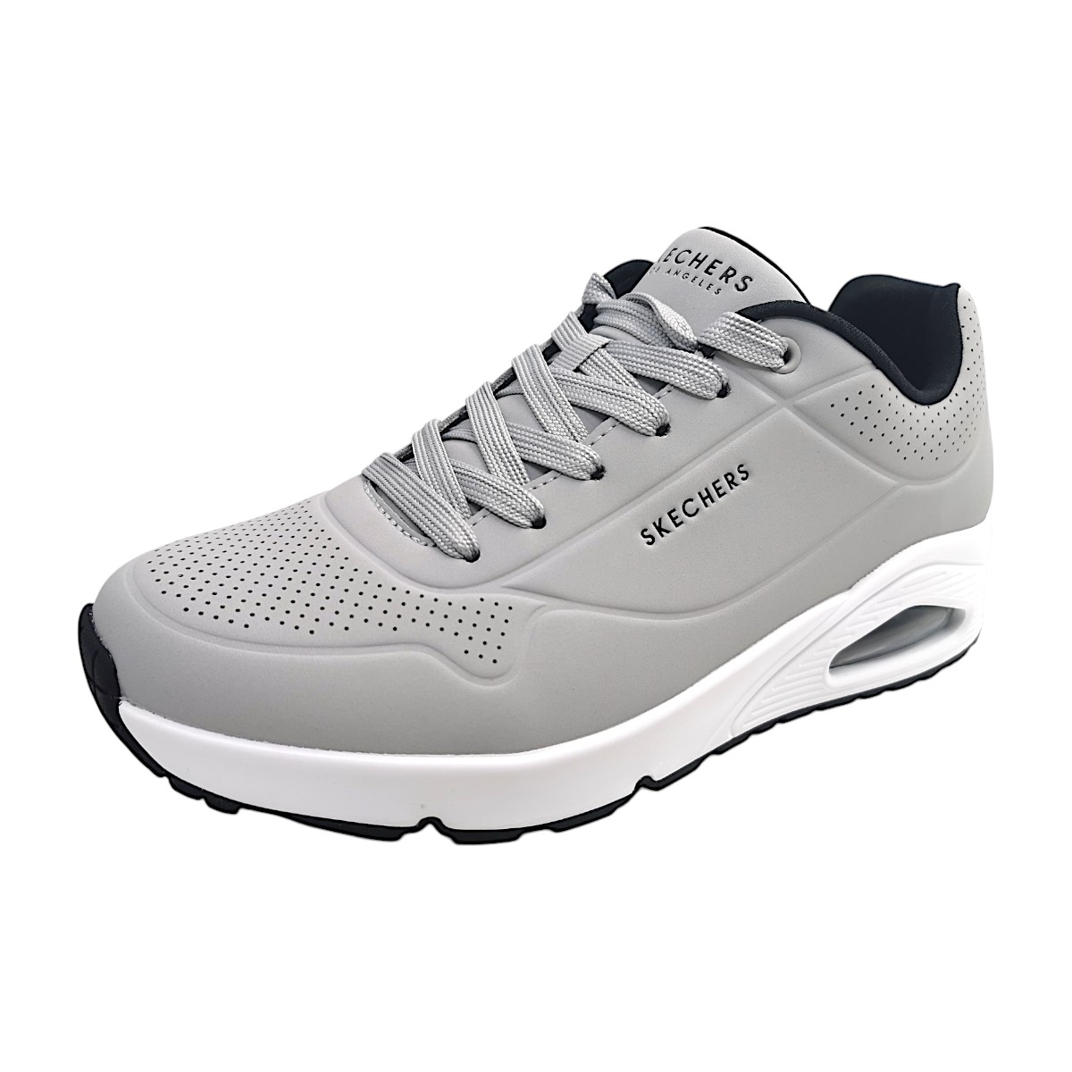 Skechers UNO - Stand on Air 52458 Grau LGBK lt. grey/black Skechers UNO - Stand on Air 52458 Grau LGBK lt. grey/black