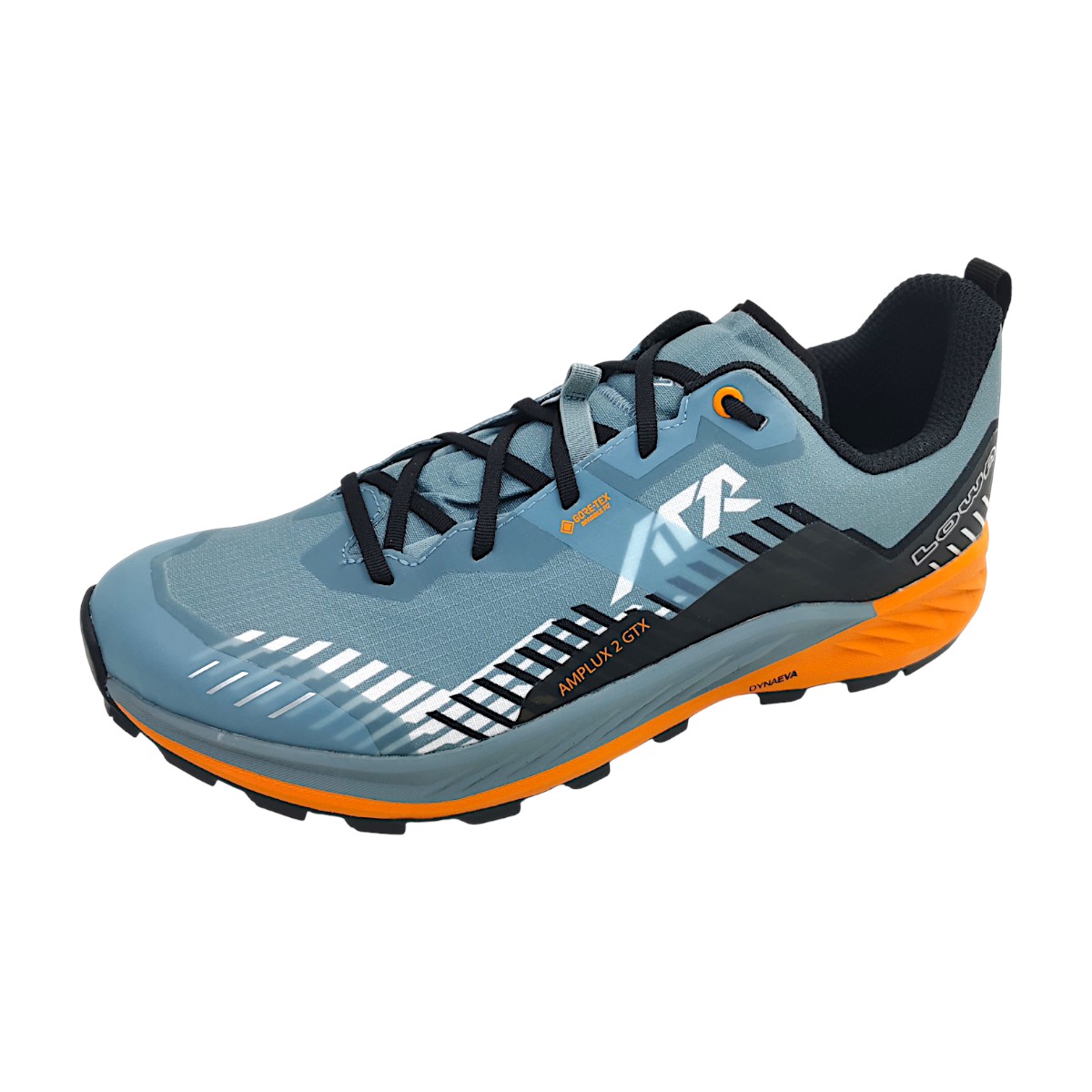 Lowa AMPLUX 2 GTX Sportschuhe Herren Outdoorschuhe Wanderschuh Blau Wandern (rauchblau/orange 6620, Größe 41 EU) Lowa AMPLUX 2 GTX Sportschuhe Herren Outdoorschuhe Wanderschuh Blau Wandern (rauchblau/orange 6620, Größe 41 EU)
