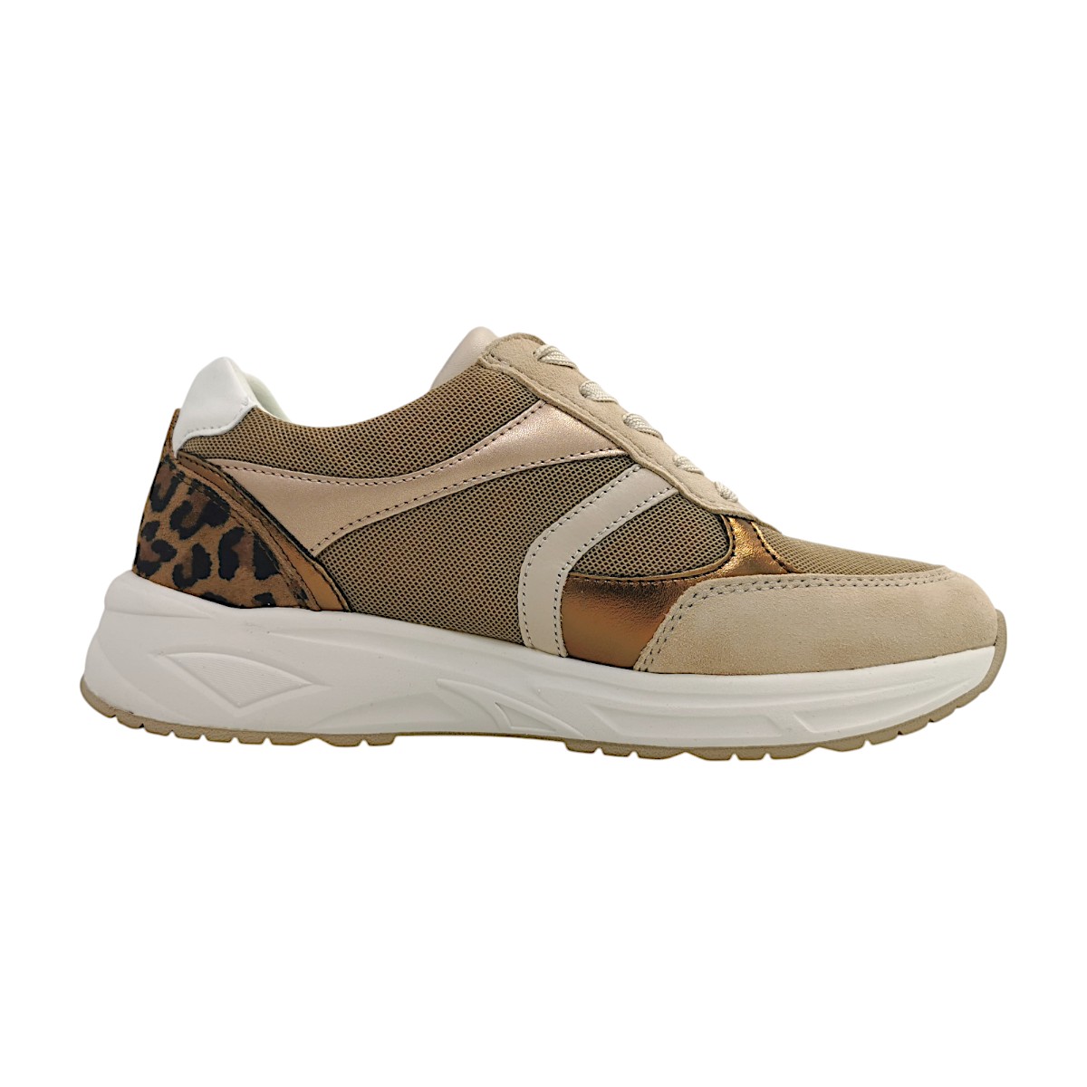 Waldläufer H-Jill 703002-101/064 Beige Metallic Ast/Cramel