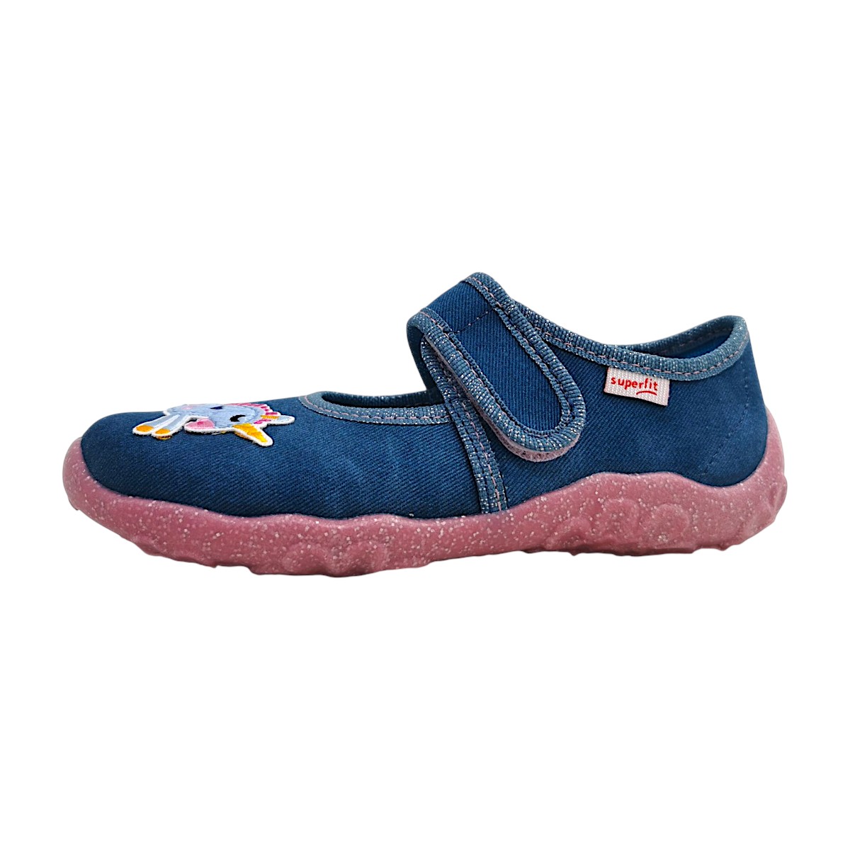 Superfit Bonny Kinderschuhe Mädchen Hausschuhe Blau Freizeit (blau 8090, Größe 28 EU)