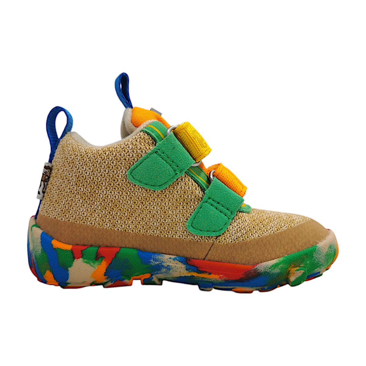 Affenzahn 10 Jahre Sportschuhe Kinder Laufschuhe Barfußschuhe Beige (beige-multi, Größe 29 EU)