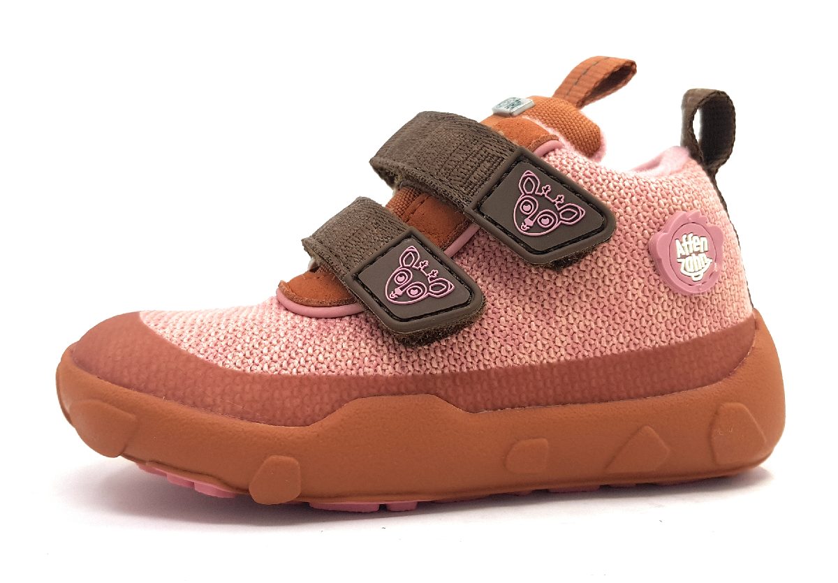Affenzahn Love Boot Knit Happy Deer 00844-40141 Rosa rose