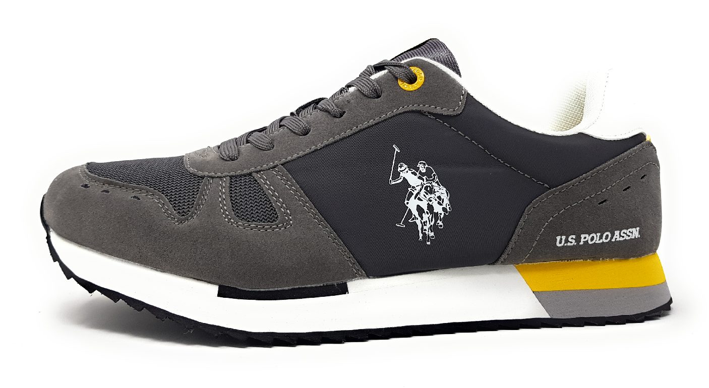 US Polo Herrenschuhe Freizeitschuhe Sneaker low Grau Freizeit US Polo Herrenschuhe Freizeitschuhe Sneaker low Grau Freizeit