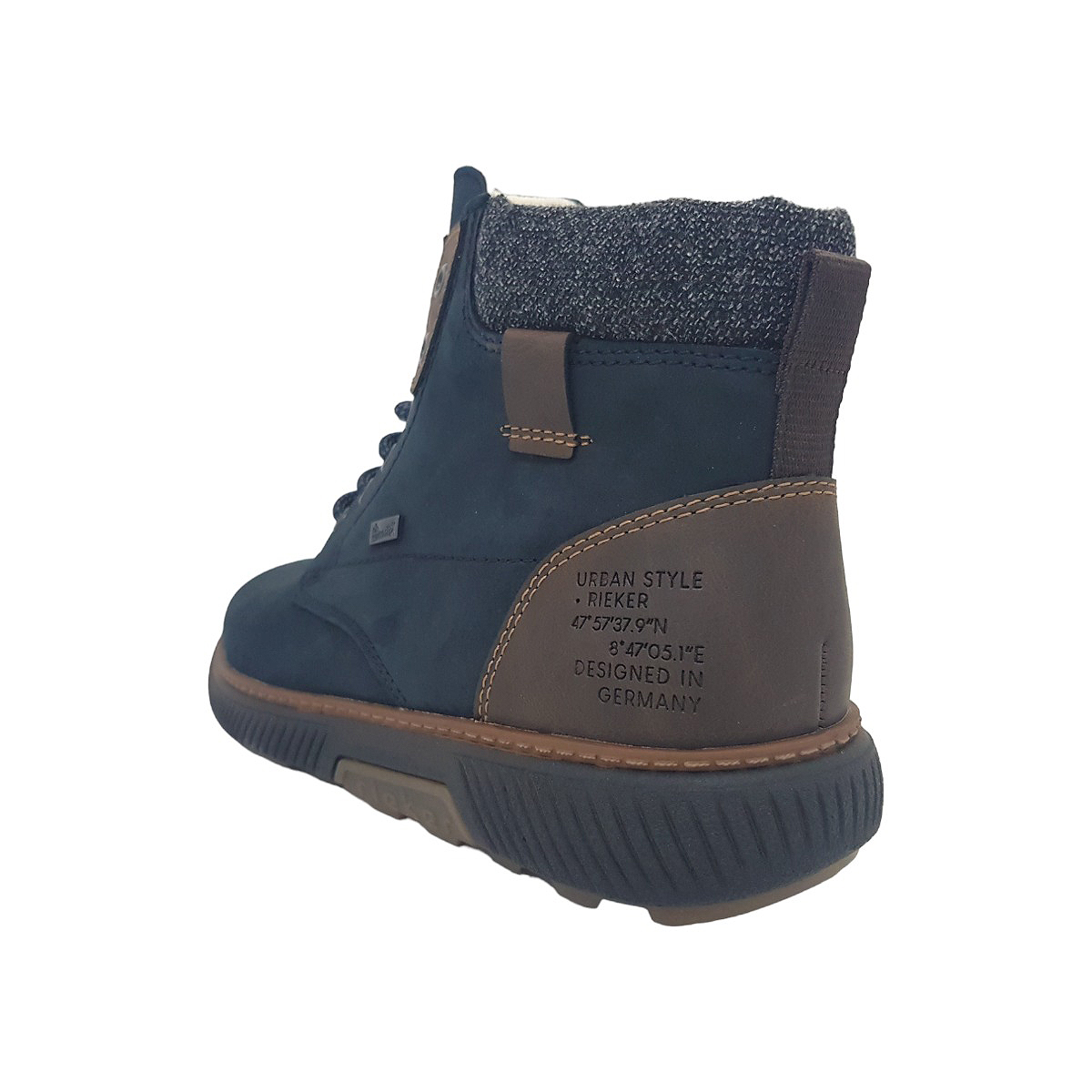 Rieker B3343-15 Blau 15 blau kombi