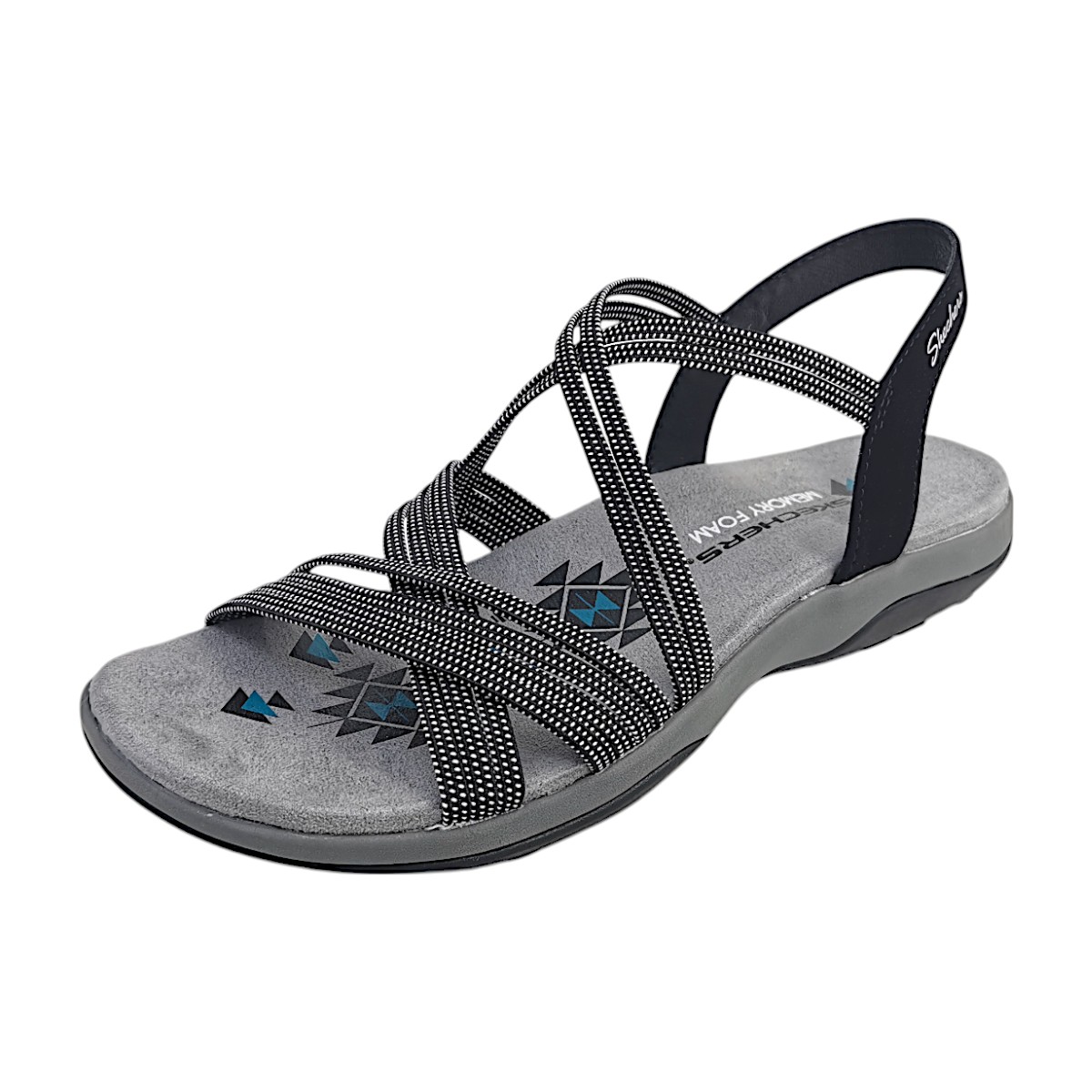 Skechers Reggae Slim - Turn it up 163117 BLK Schwarz black BLK