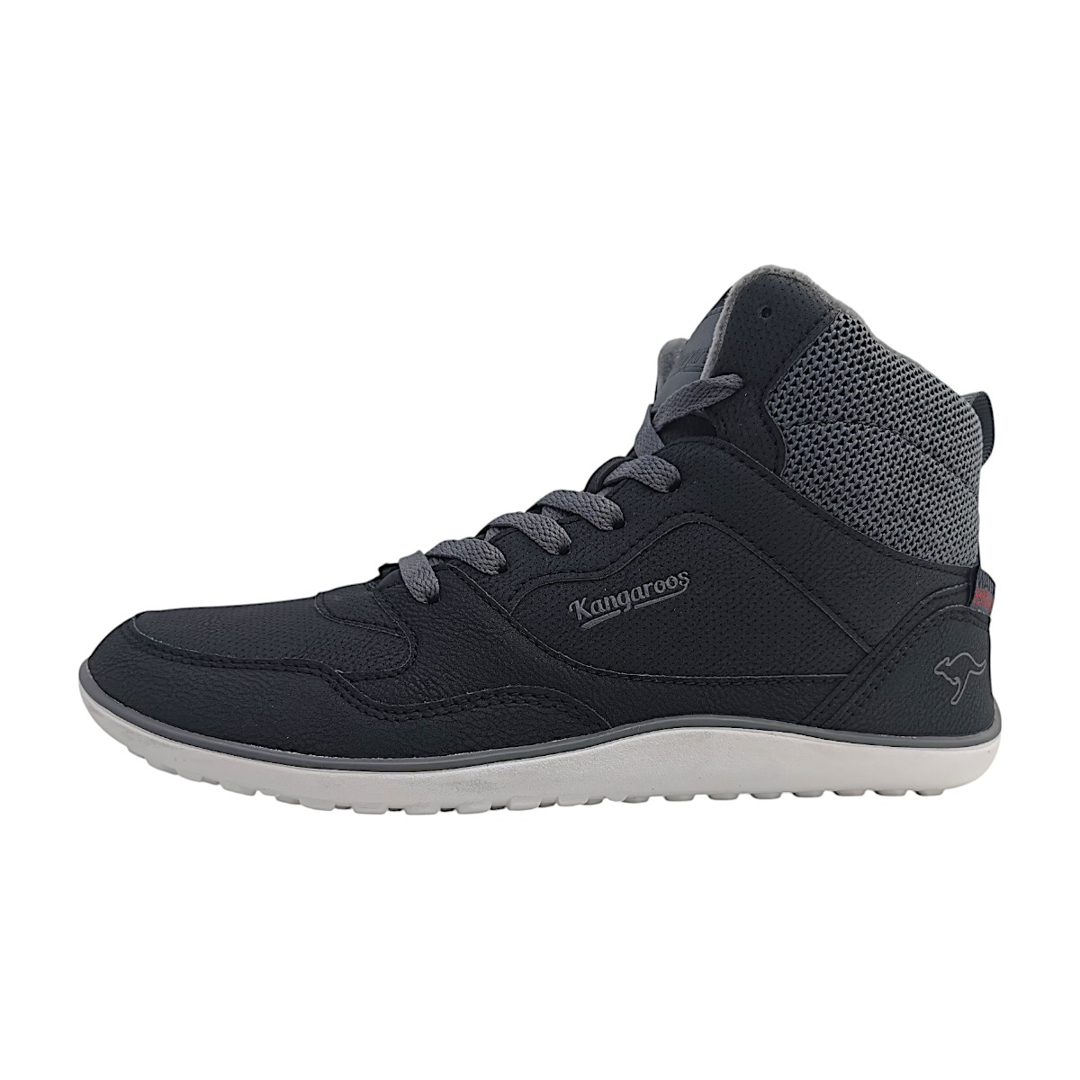 KangaRoos K-BF Sleet Mid Damenschuhe Schnürschuhe Schwarz Freizeit