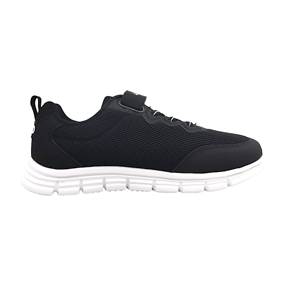 Jako J-ET Knock EV Sportschuhe Damen Laufschuhe Schwarz Freizeit (Black/White, Größe 33 EU)