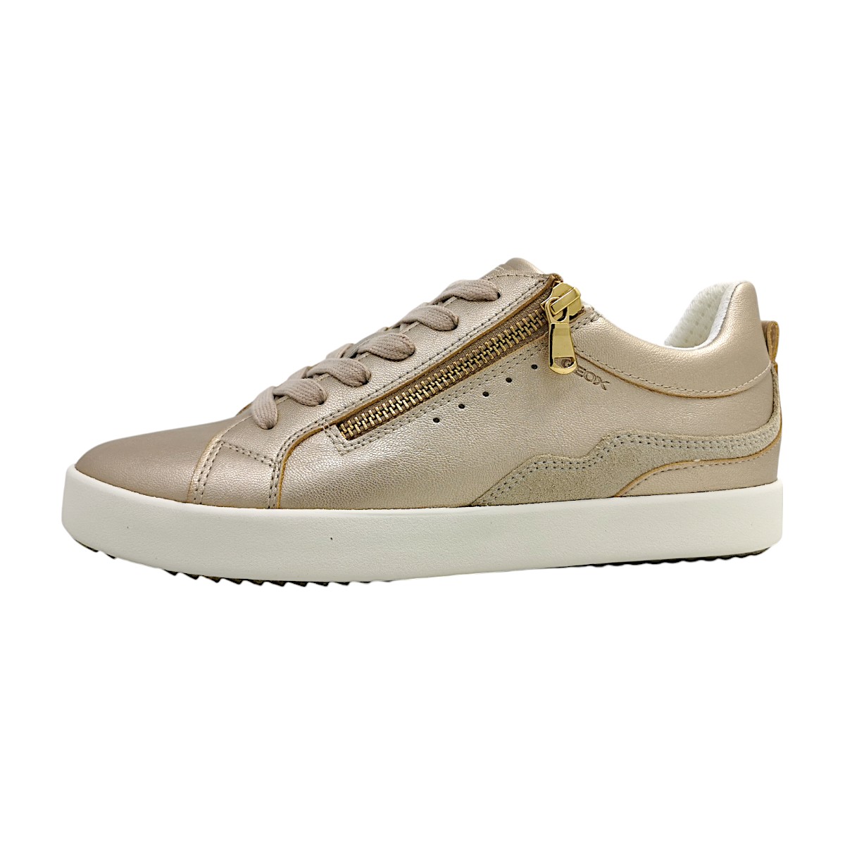 Geox Blomiee Damenschuhe Schnürschuhe Sportive Gold Freizeit Geox Blomiee Damenschuhe Schnürschuhe Sportive Gold Freizeit