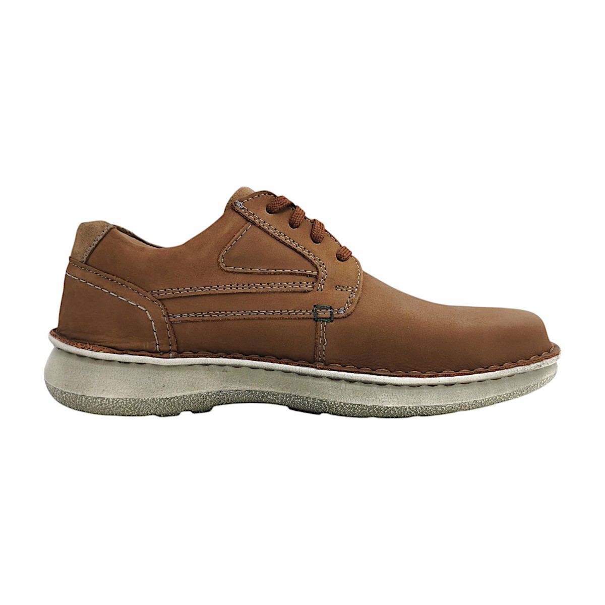 Josef Seibel Alan 03 Herrenschuhe sportlicher Schnürer Braun Freizeit (tabak-kombi 391, Größe 47 EU)