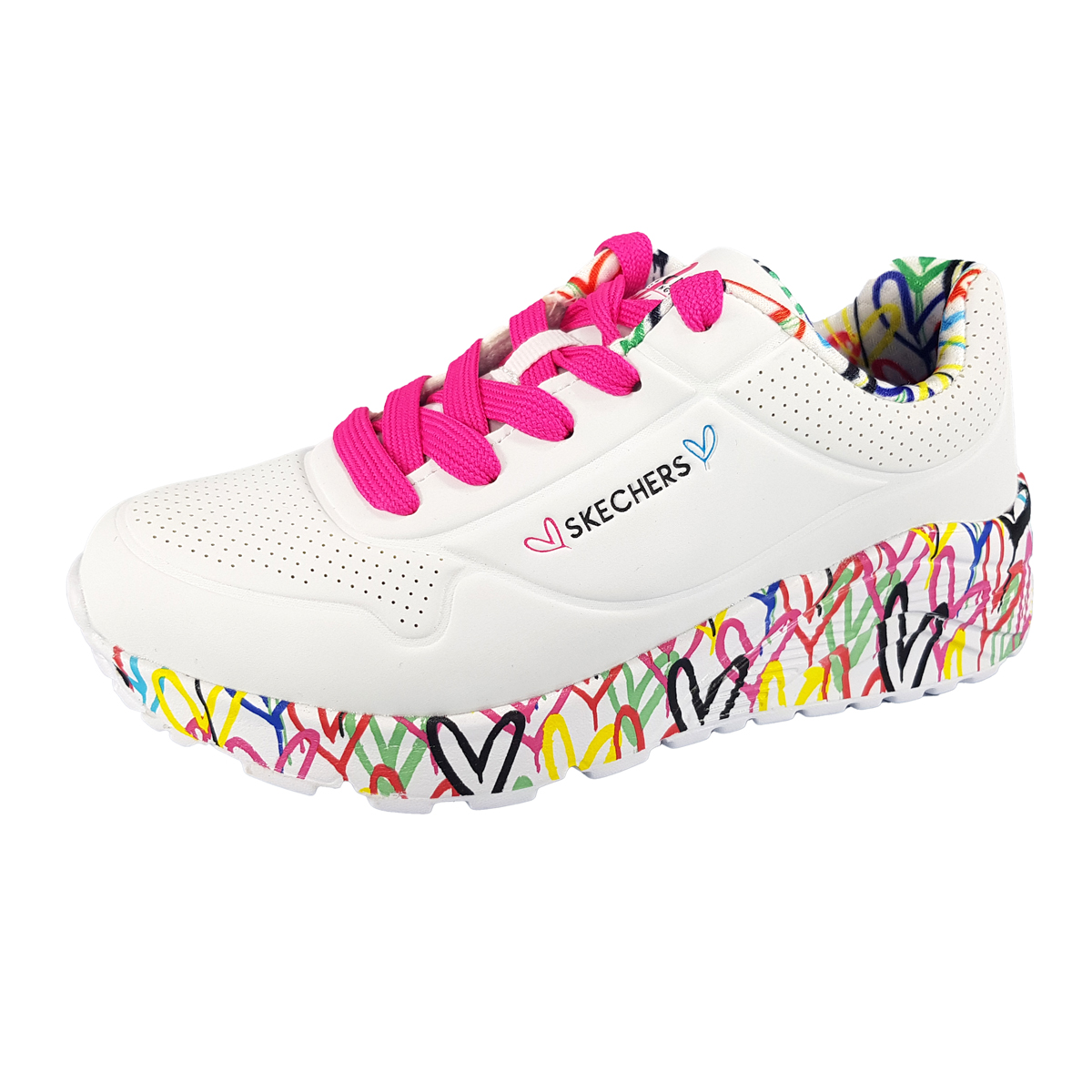 Skechers lite-lavey 314976L Weiß white/multi WMLT Skechers lite-lavey 314976L Weiß white/multi WMLT