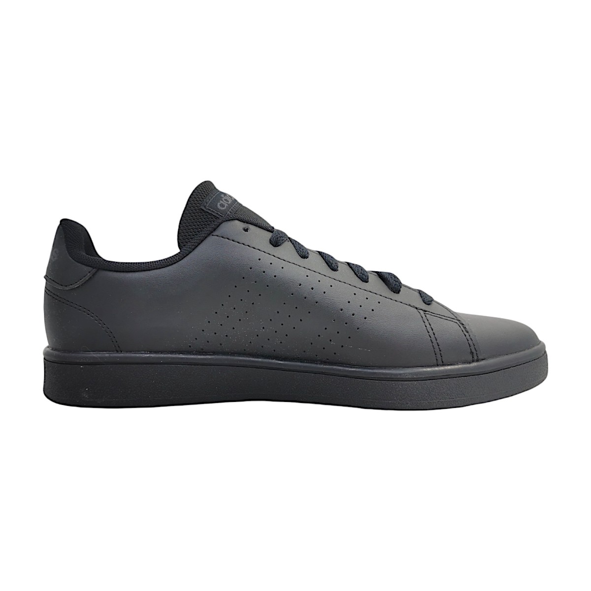 adidas Advantage Sportschuhe Herren Trainingsschuhe sportlicher Schnürer (black, Größe 46.5 EU)