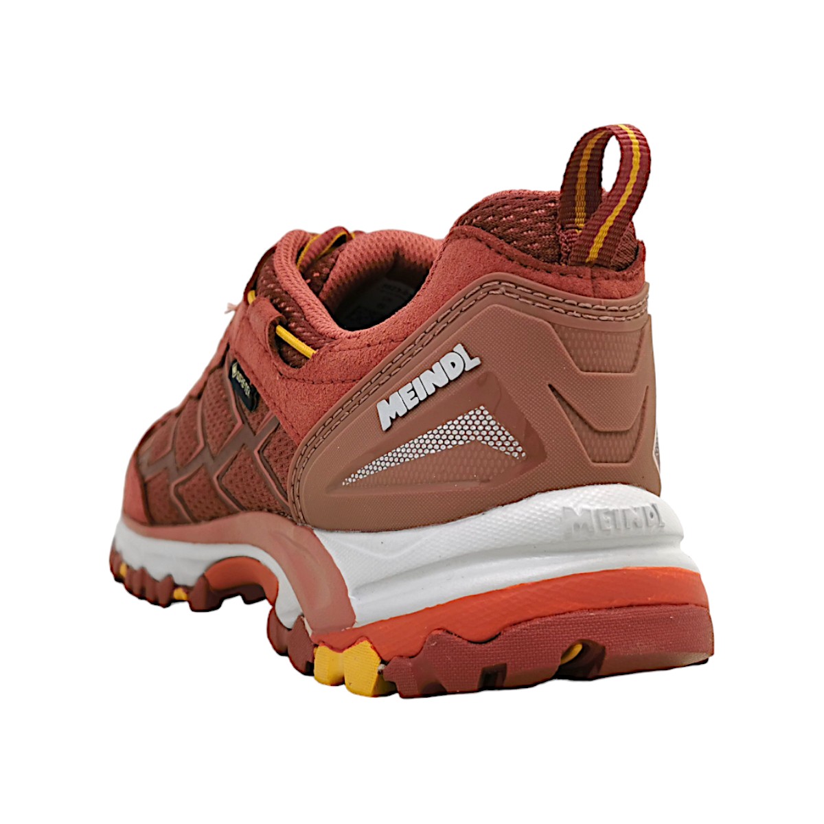 Meindl Caribe Lady GTX Sportschuhe Damen Wanderschuhe Rosa (07 Altrosa-Orange, Größe 42 EU)