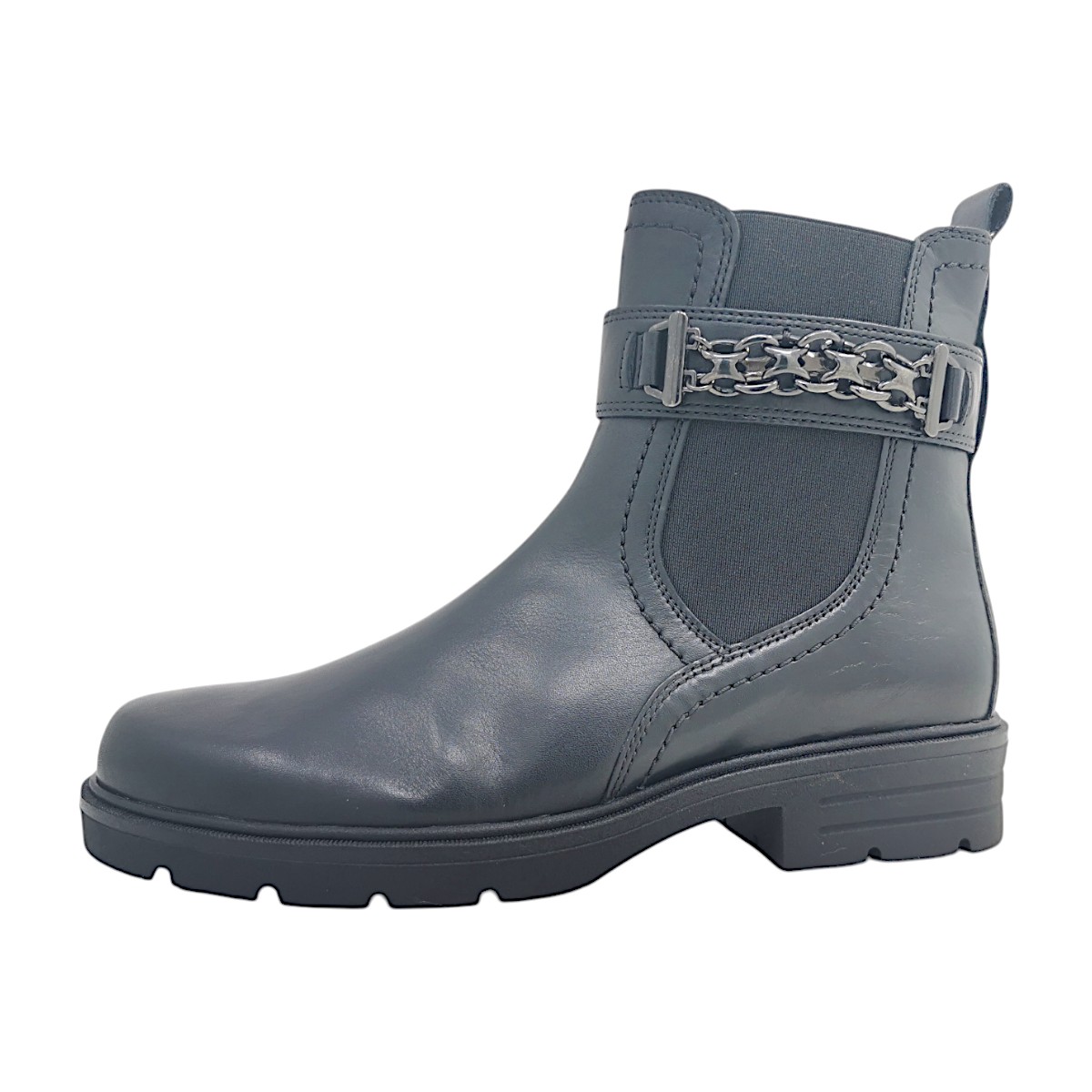 Gabor Damenschuhe Stiefeletten Reißverschluss Schwarz Freizeit (Gr. 2:7)