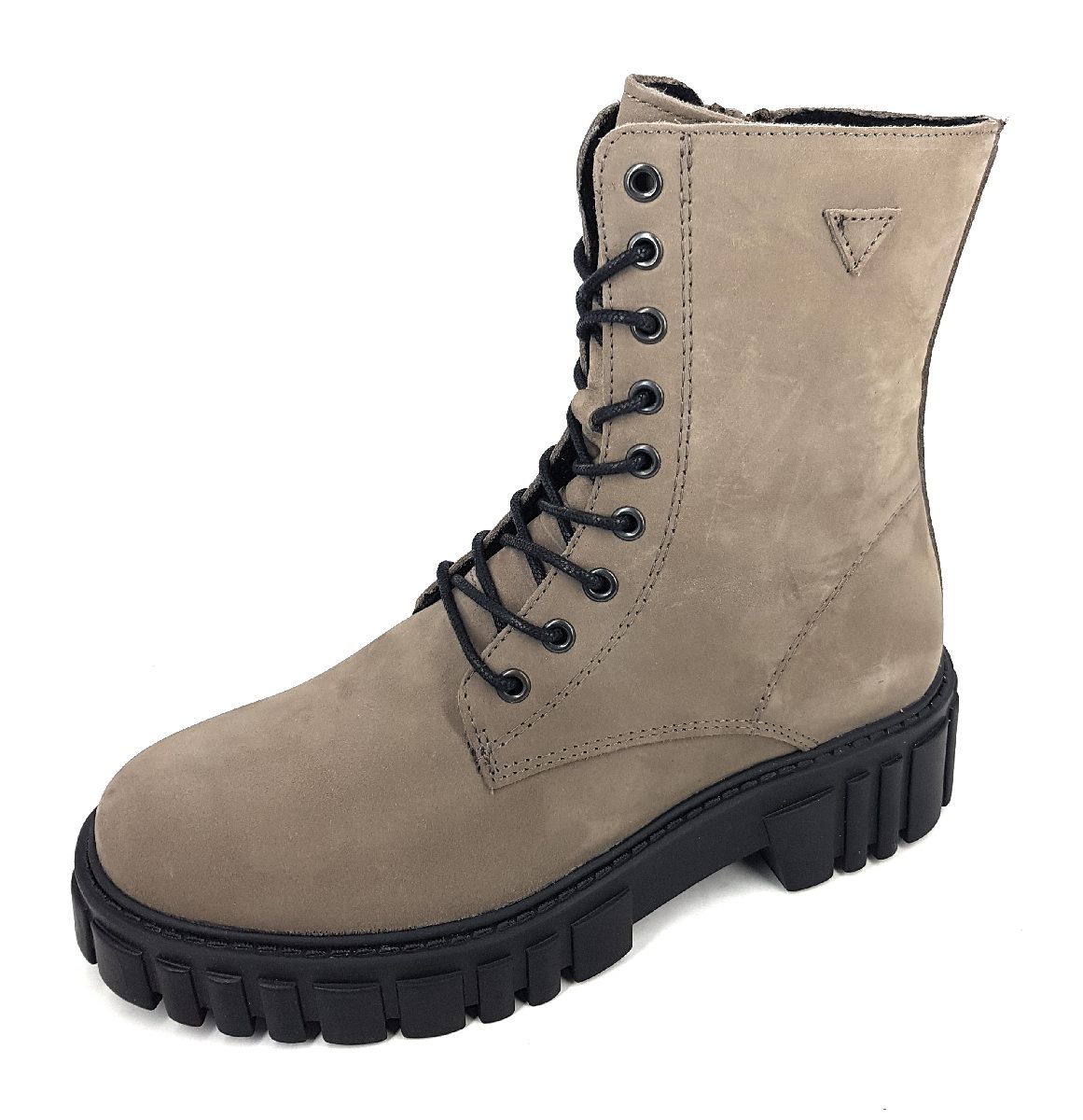 Palpa Marie Damenschuhe Stiefel Schnürer Grün Freizeit (7002 Olive, Größe 41 EU)