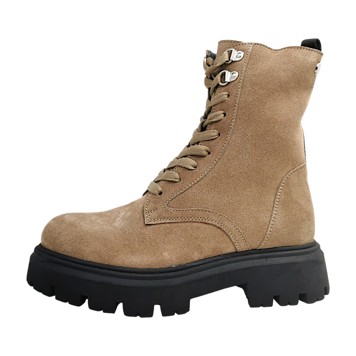 Copenhagen Shoes Chiara Kinderschuhe Mädchen Schnürstiefel Grau Freizeit