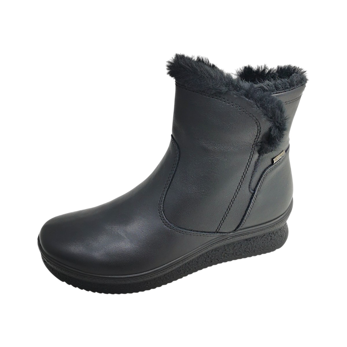 Imac Damenschuhe Stiefel Gefüttert Schwarz Freizeit (nero/nero 011, Größe 42 EU)