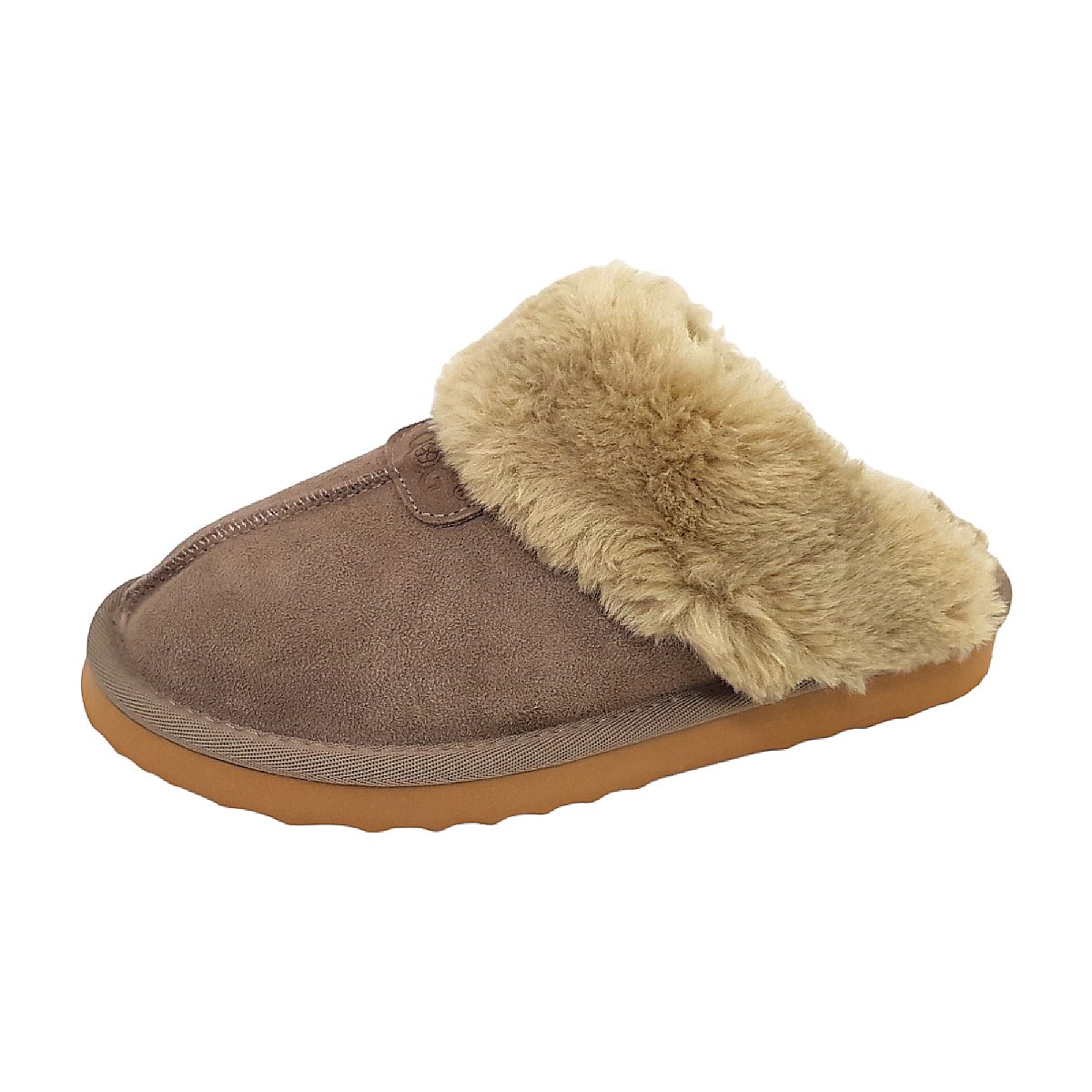 OOG Damenschuhe Hausschuhe Braun Freizeit (khaki, Größe 42 EU)