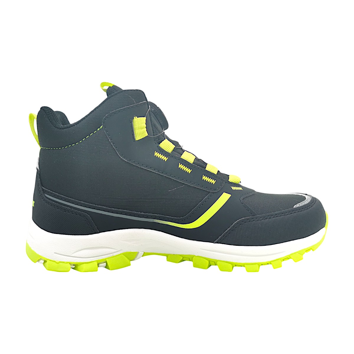 Kastinger Wenger Mid 510006/5008 Schwarz Jet Black/Lime 5008