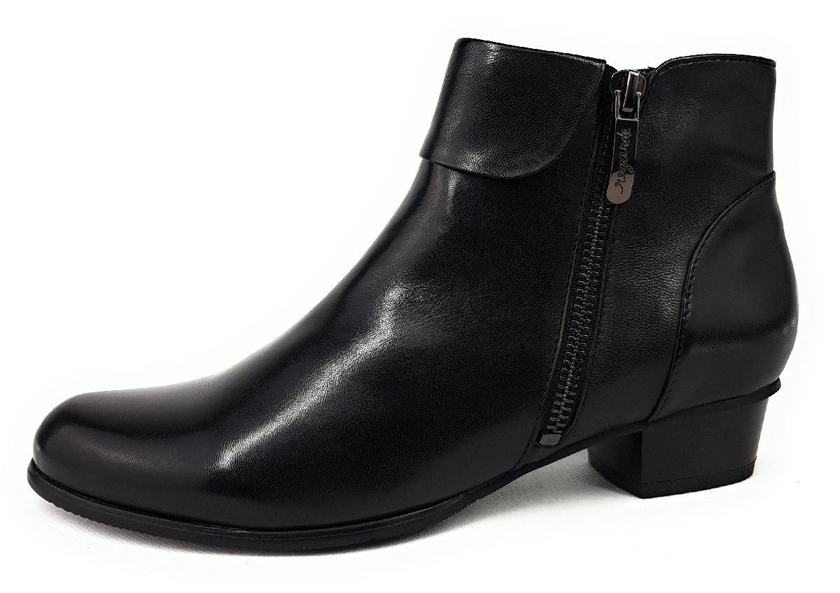 regarde le ciel Damenschuhe Stiefeletten Elegant Stiefelette Schwarz Freizeit