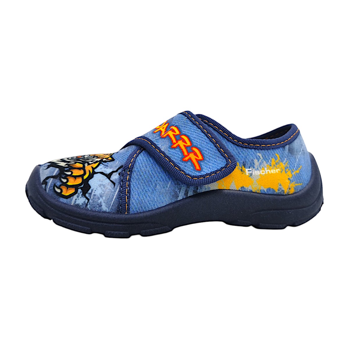Fischer Markenschuhe Kinderschuhe Jungen Hausschuhe Blau Freizeit