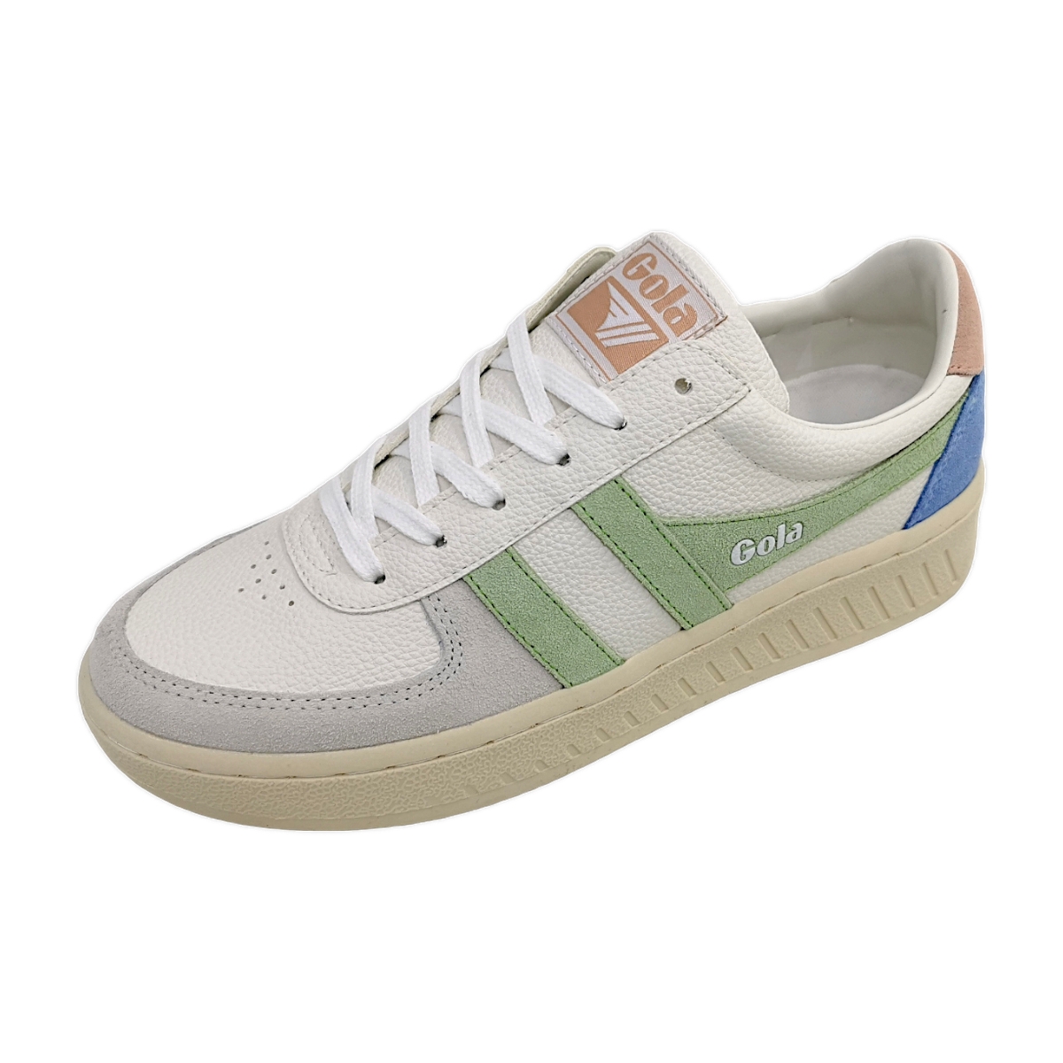 Gola Grandslam Trident CLA415WN204 Weiß white/green/pink