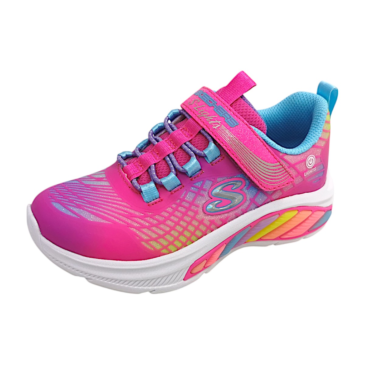 Skechers Rainbw Cruisers 303722L HPMT Rosa hotpink/multi HPMT