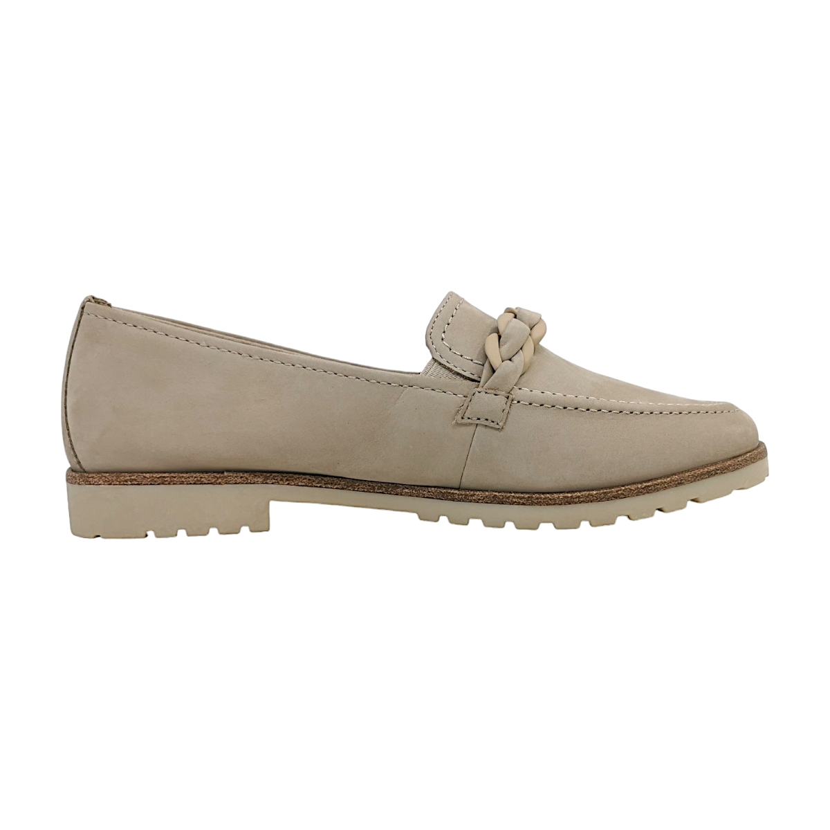 Tamaris Damenschuhe Halbschuhe Slipper Beige Freizeit (Taupe 341, Größe 36 EU)