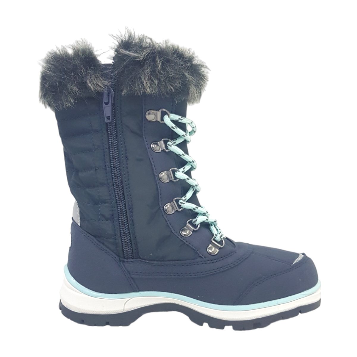 Lico Lillesand Kinderschuhe Mädchen Winterstiefel Blau Freizeit