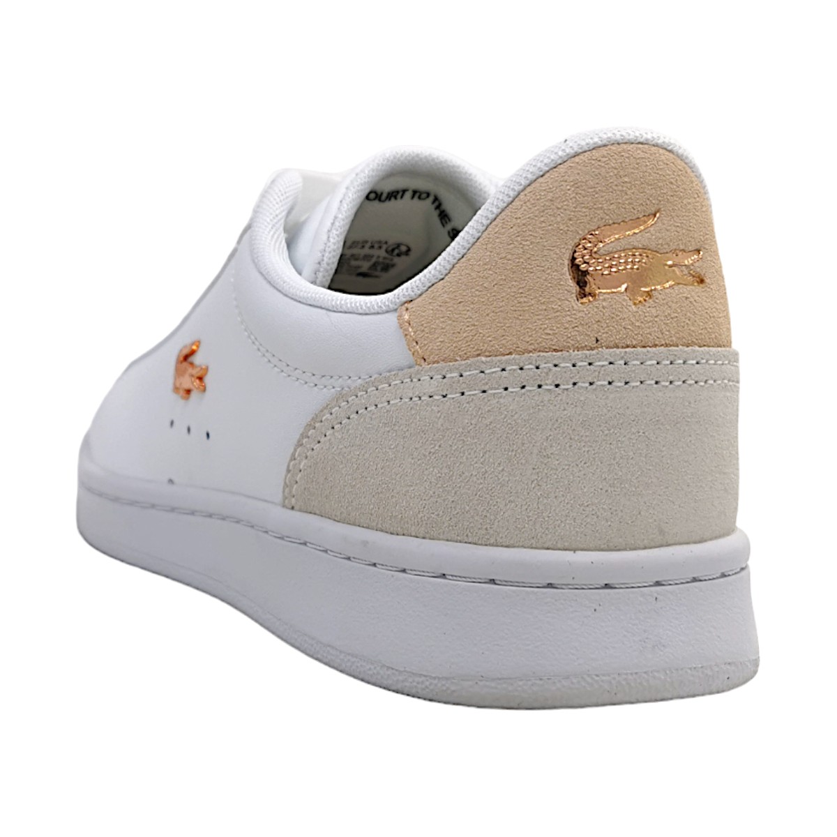 Lacoste Carnaby Set Sneakers 48SFA0016 Weiß White/LT Pink 1Y9 Lacoste Carnaby Set Sneakers 48SFA0016 Weiß White/LT Pink 1Y9