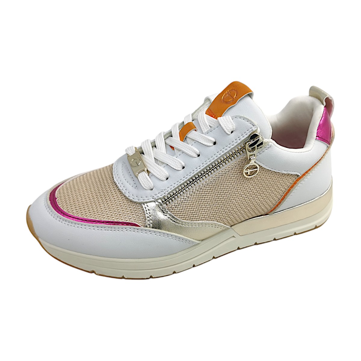 Tamaris 1-23732-41-132 Weiß white/gold 132