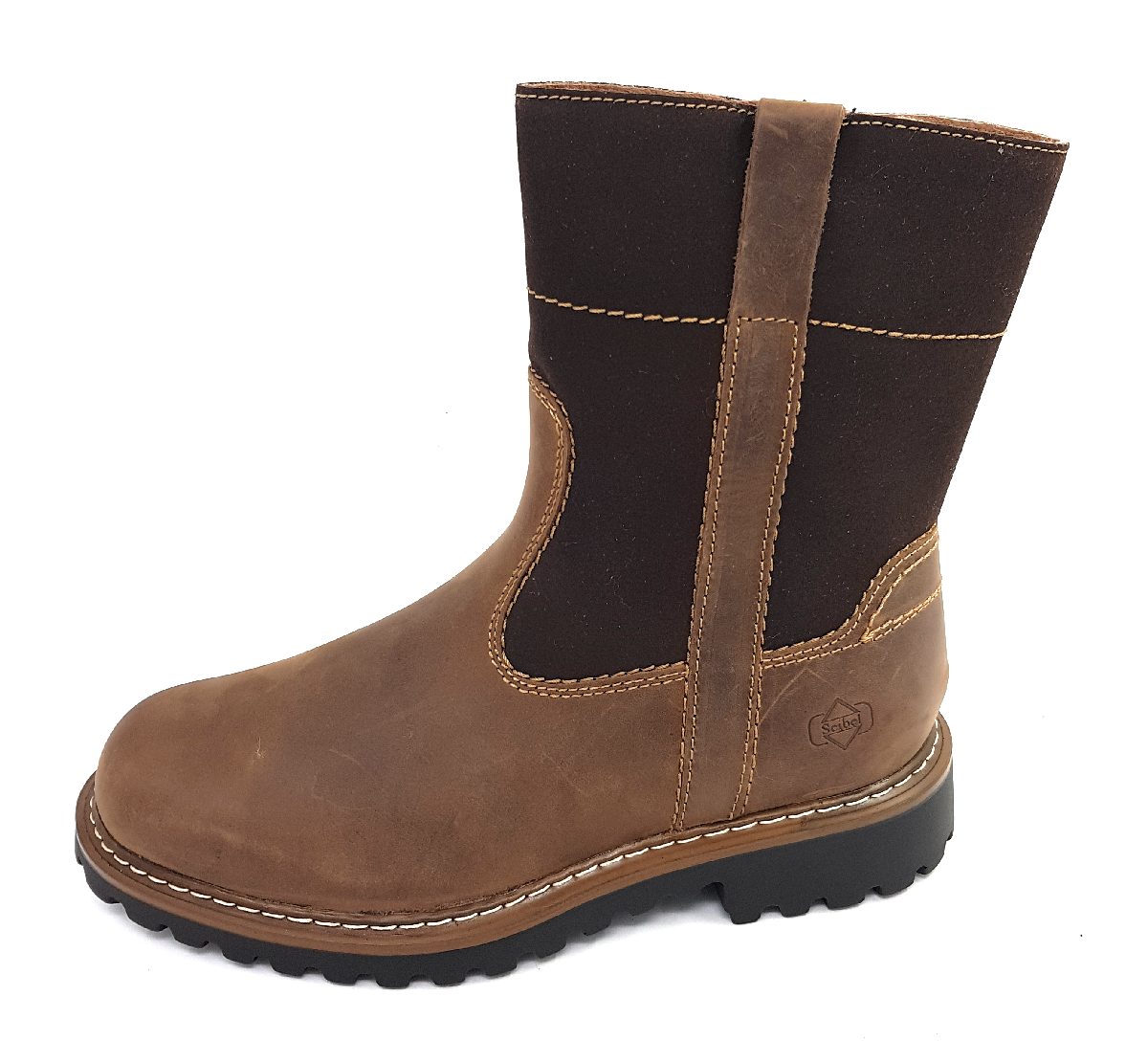 Josef Seibel Chance Herrenschuhe Stiefel Warmfutter Stiefel Braun Freizeit (330 moro, Größe 46 EU)