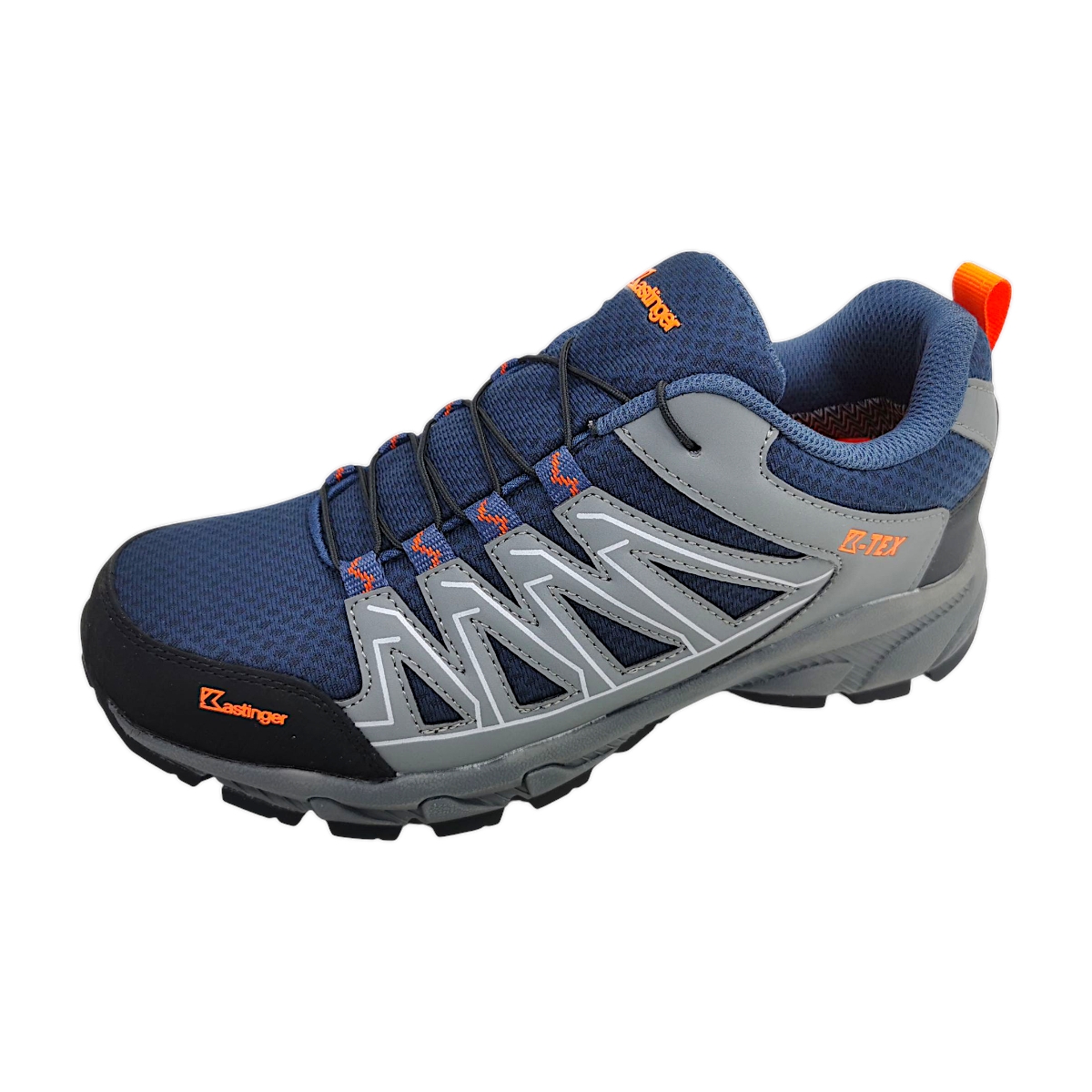 Kastinger FS-Ahrnspitz LO Sportschuhe Herren Wanderschuhe Blau Wandern (dk navy/ steel grey 4096, Größe 46 EU)