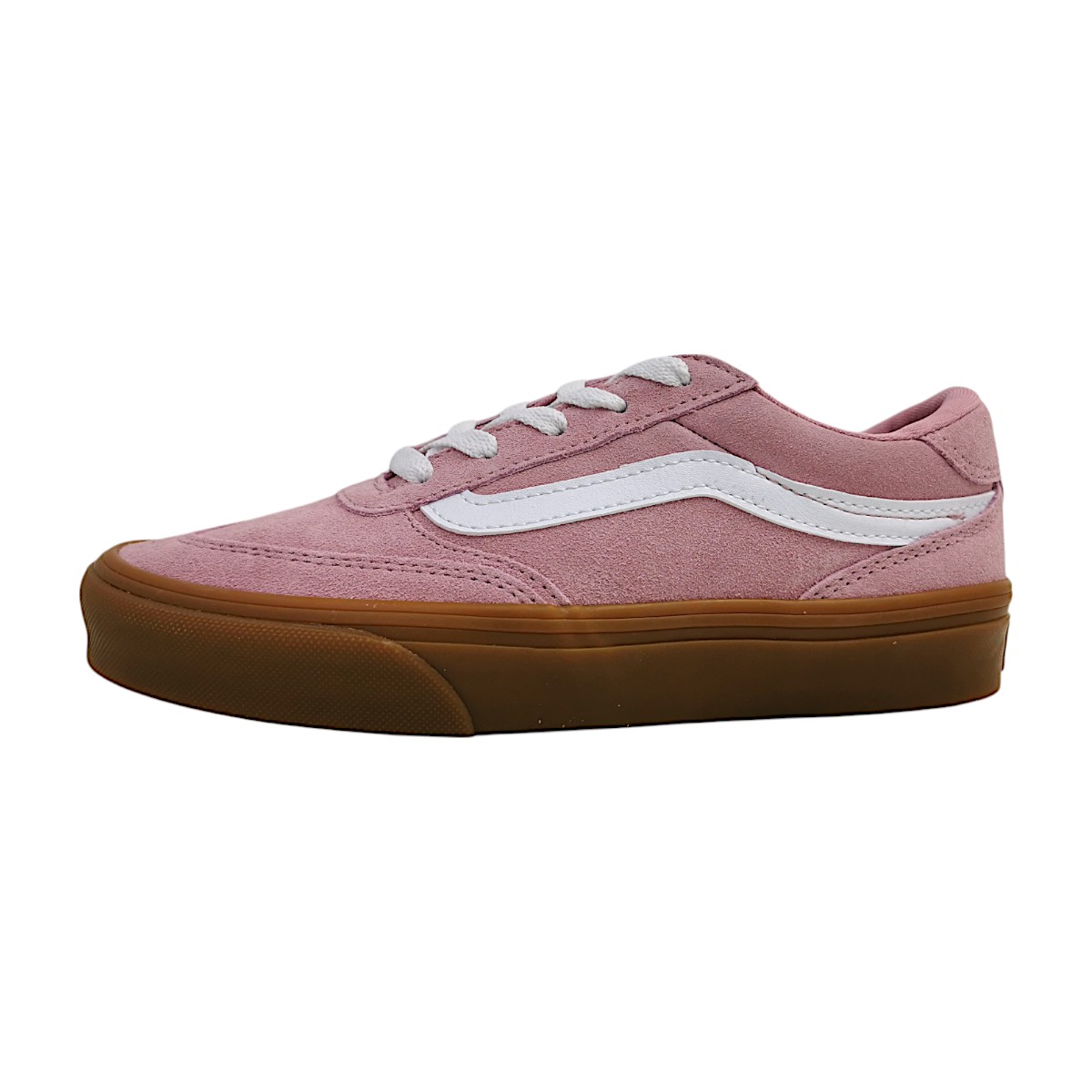 Vans Brooklyn LS Sportschuhe Damen sportlicher Schnürer Rosa Freizeit