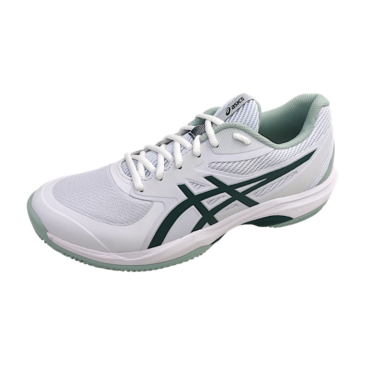 Asics Clay 1041A490/104 Weiß 104 weiß/grün Asics Clay 1041A490/104 Weiß 104 weiß/grün