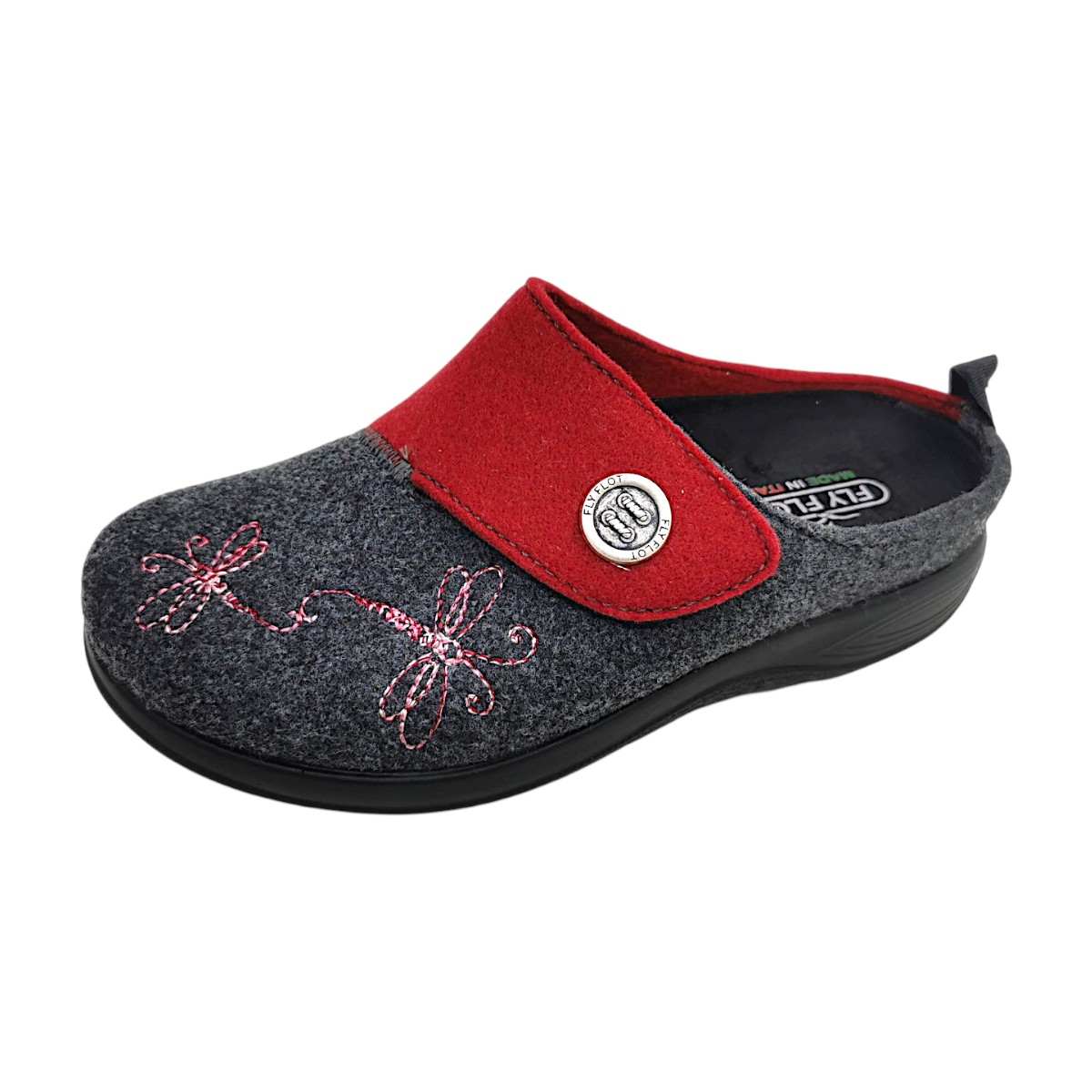 FLY FLOT 320300-41 Grau Burgundy