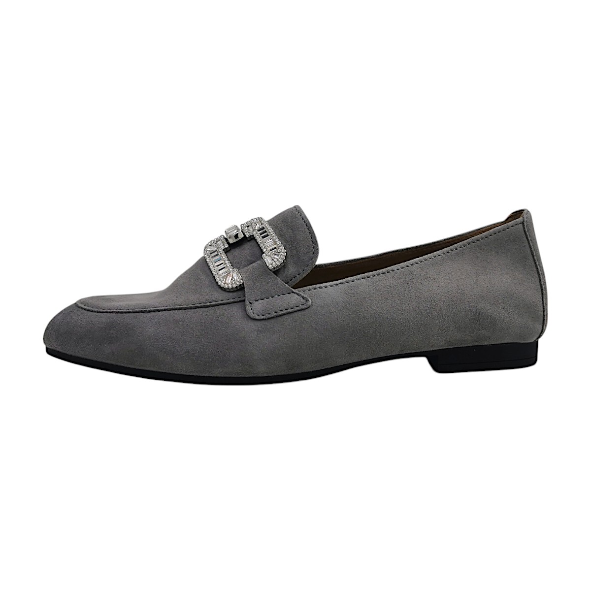 Gabor Damenschuhe Halbschuhe Slipper Grau Freizeit Gabor Damenschuhe Halbschuhe Slipper Grau Freizeit