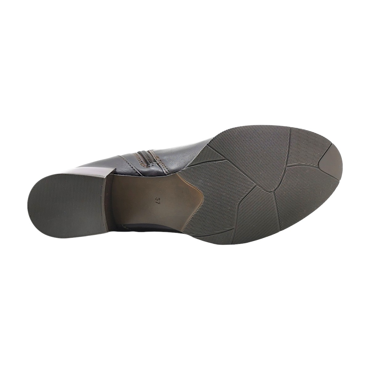 regarde le ciel Damenschuhe Schaftstiefel Braun Freizeit (castagno 6414, Größe 36 EU)