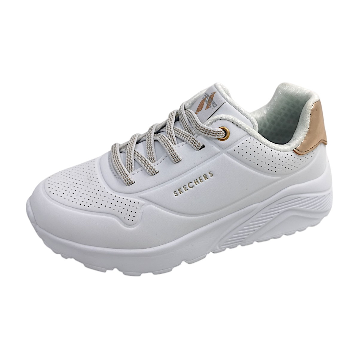 Skechers Uno Lite - Metallic Mode 310384L Weiß white WHT