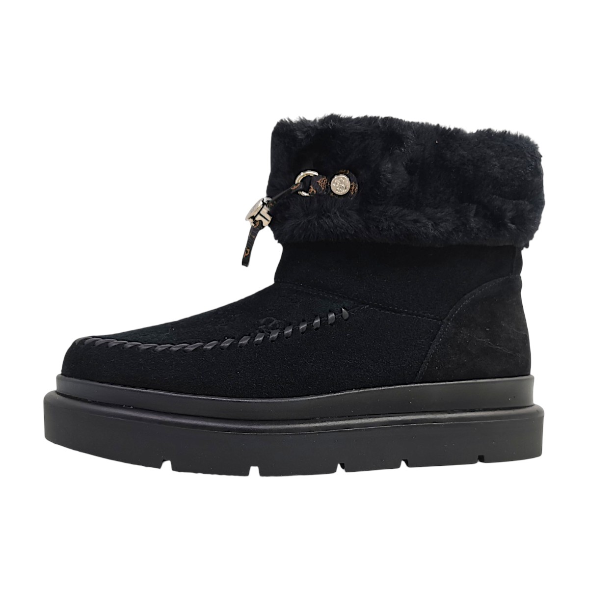 Guess Kenta FLFKEN-LEA10 Schwarz black