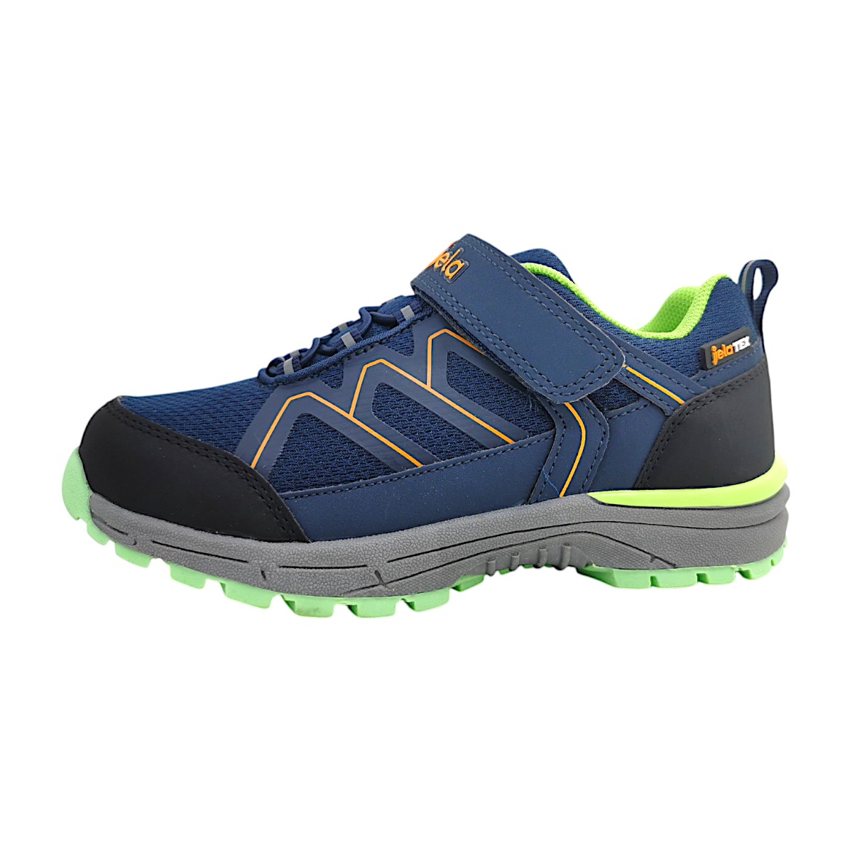 Jela Kinderschuhe Jungen Halbschuhe Klett Wanderschuh Blau Wandern Jela Kinderschuhe Jungen Halbschuhe Klett Wanderschuh Blau Wandern