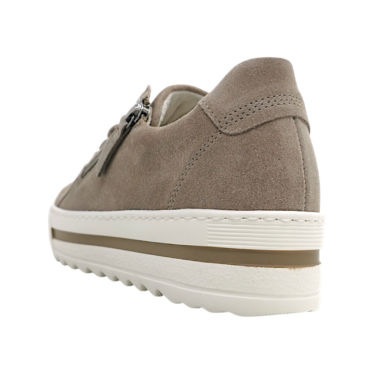 Gabor Comfort Damenschuhe Schnürschuhe Sportive Braun Freizeit (silk, Gr. 2:6)