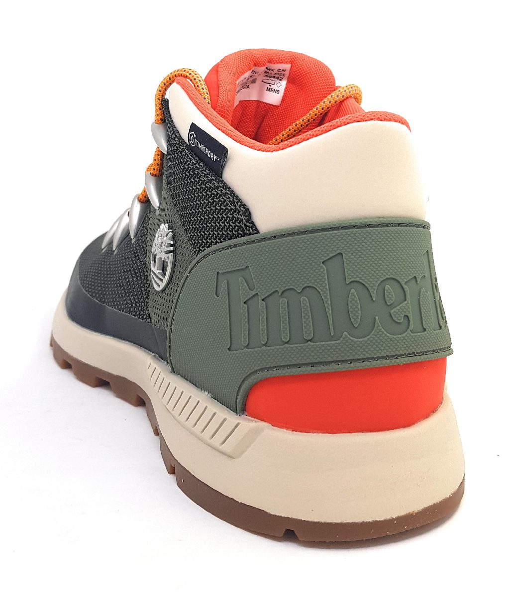 Timberland Sprint Trekker Herrenschuhe Schnürstiefel Grün Freizeit