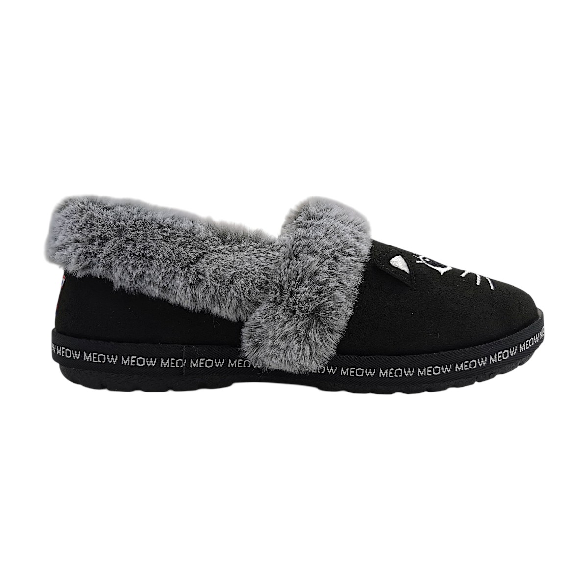 Skechers Bobs Too Cozy-Meow Pajama 33355 Schwarz Black BLK