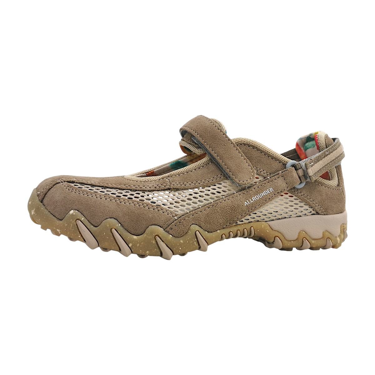 Allrounder by Mephisto Niro Damenschuhe Halbschuhe Slipper Braun Freizeit