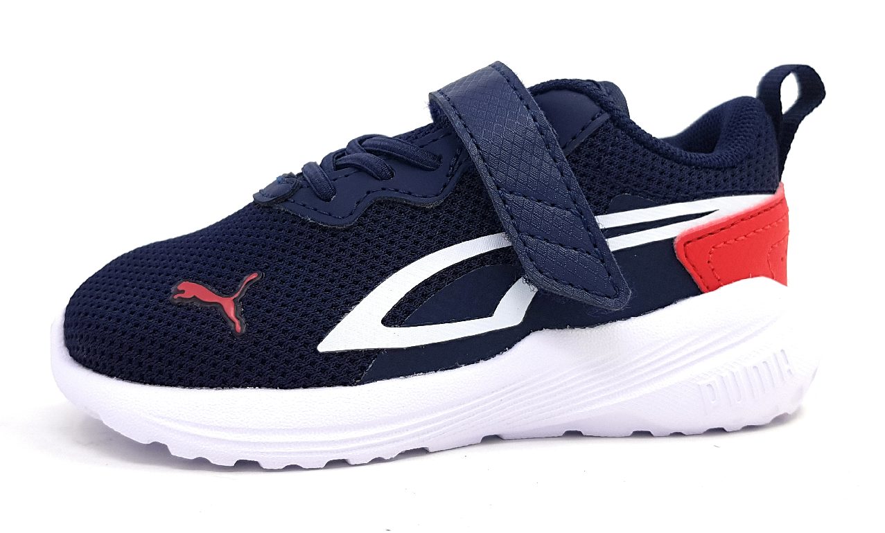 Puma All Day Active Sportschuhe Kinder Sneaker Klettschuh Blau Sport Puma All Day Active Sportschuhe Kinder Sneaker Klettschuh Blau Sport