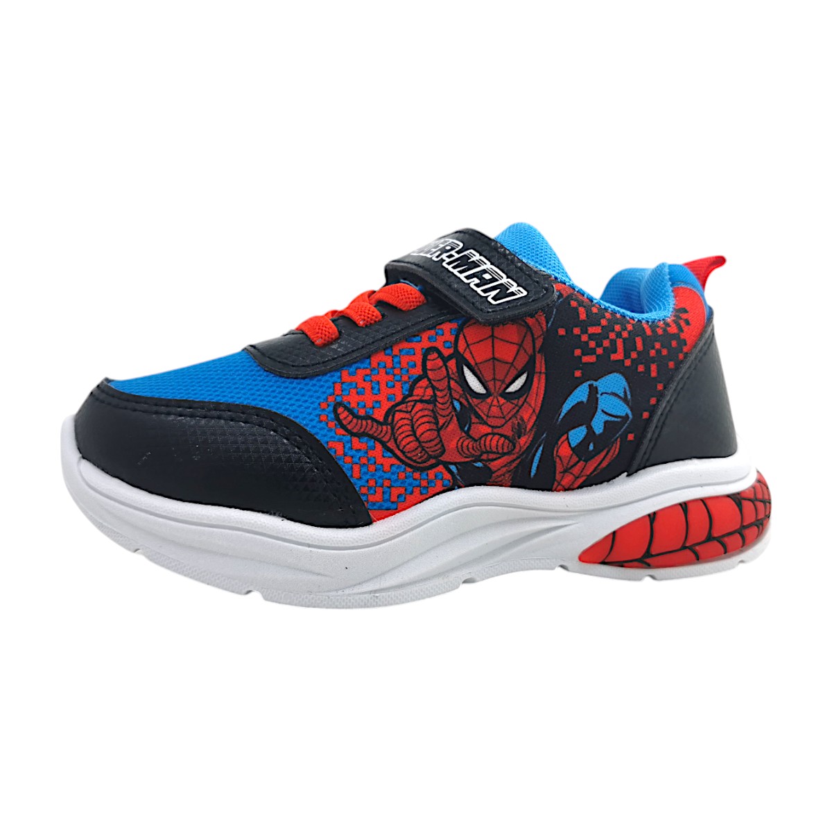 Leomil Kinderschuhe Jungen Halbschuhe Klettschuh Blau Freizeit