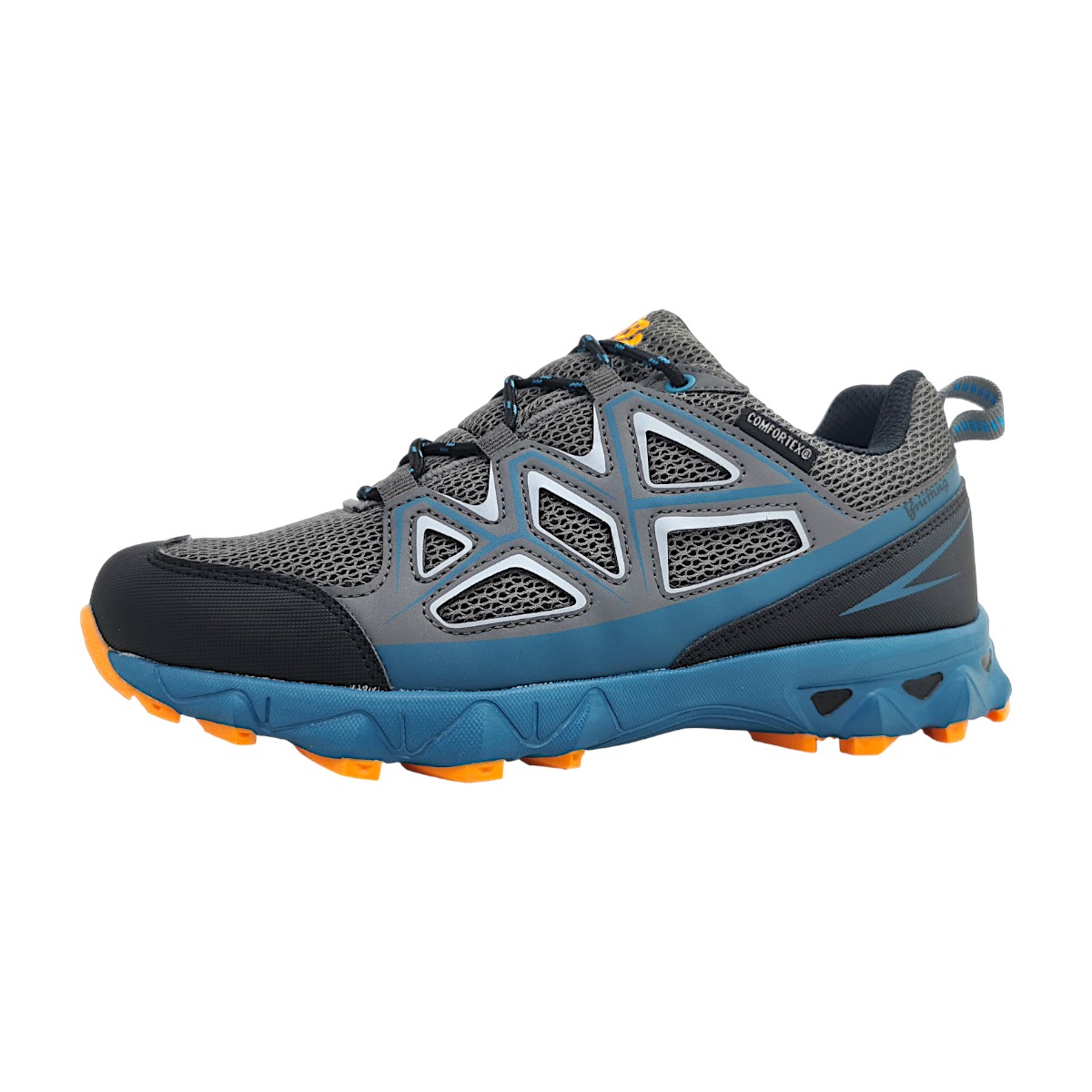 Brütting Power Sportschuhe Damen Outdoorschuhe Wanderschuh Grau Freizeit