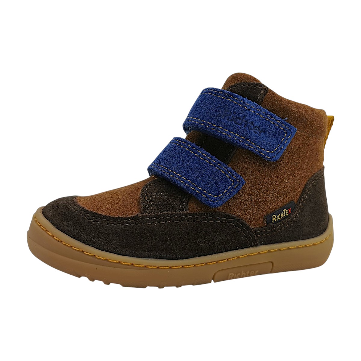 Richter Kinderschuhe Jungen Halbschuhe Warmfutter Winterstiefel Braun Freizeit