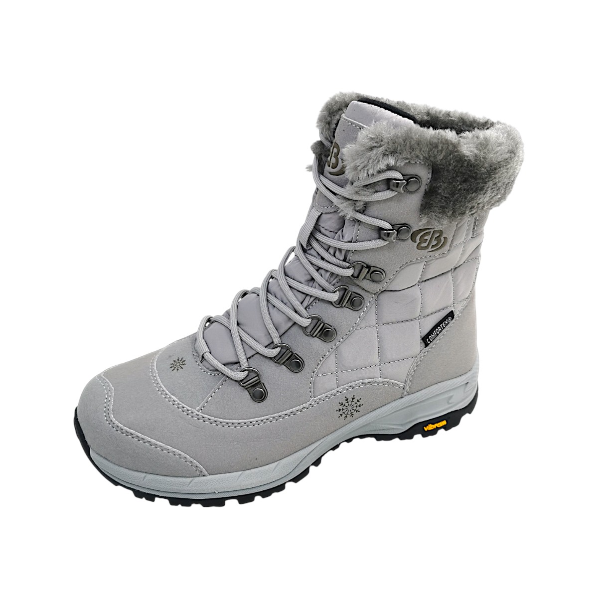 Brütting Himalaya Damenschuhe Stiefel Tex Winterstiefel Grau Freizeit (grau 7300, Größe 42 EU)