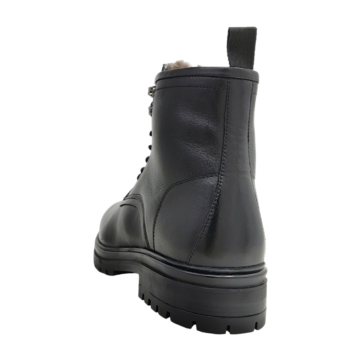 Digel Savoy Herrenschuhe Warmfutter Schnürstiefel Schwarz Freizeit (Black 10, Größe 40 EU)